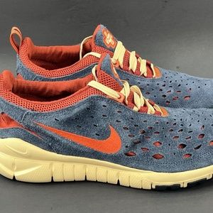 Nike Free Run Trail Thunder Blue Men's Sz 11 Fits like 10 CW5814 400 Sneakers